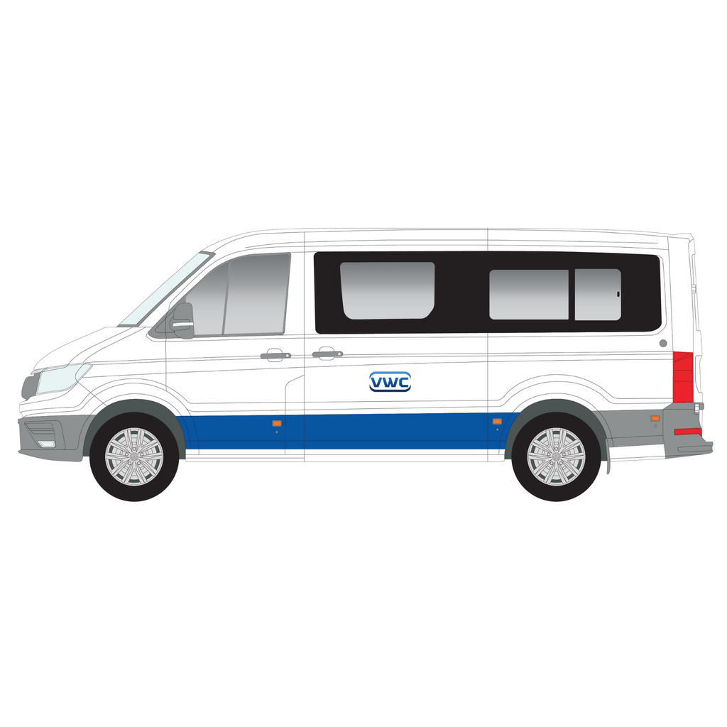 Volkswagen Crafter 2006-Current Left Passenger Side Window MWB