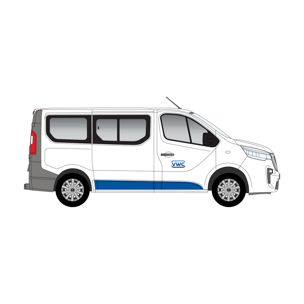 Nissan Primastar 2014-Current Right Driver Side Window SWB