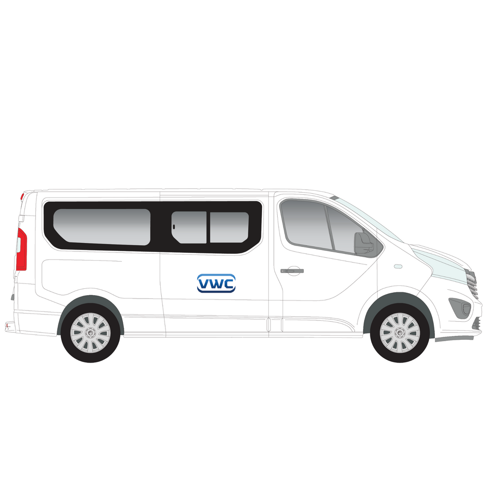 Vauxhall Vivaro 2014-2019 Right Driver Side Window LWB