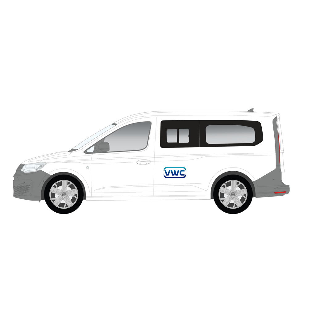 Volkswagen Caddy Maxi 2003-2021 Left Passenger Side Window XLWB
