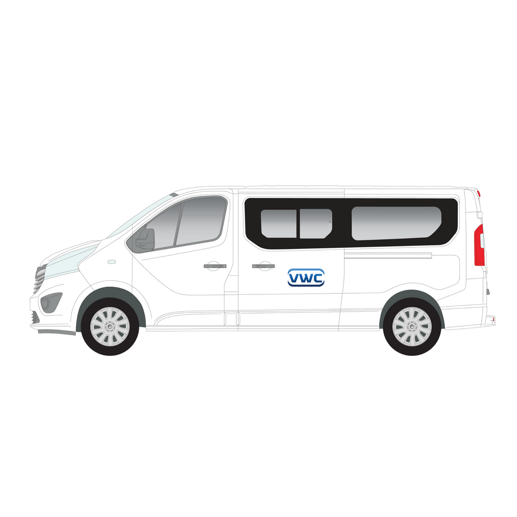 Vauxhall Vivaro 2014-2019 Left Passenger Side Window LWB