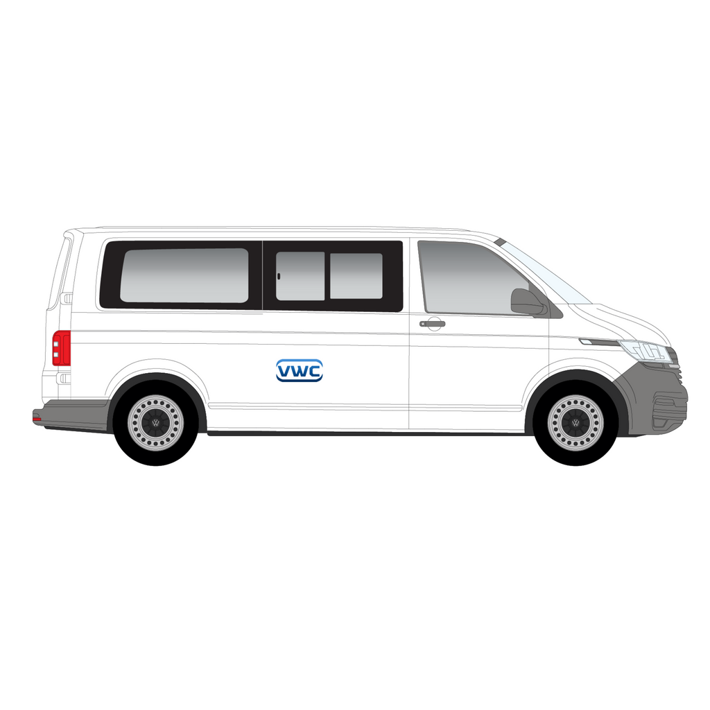 Volkswagen Transporter T6 2016-2024 Right Driver Side Window XLWB