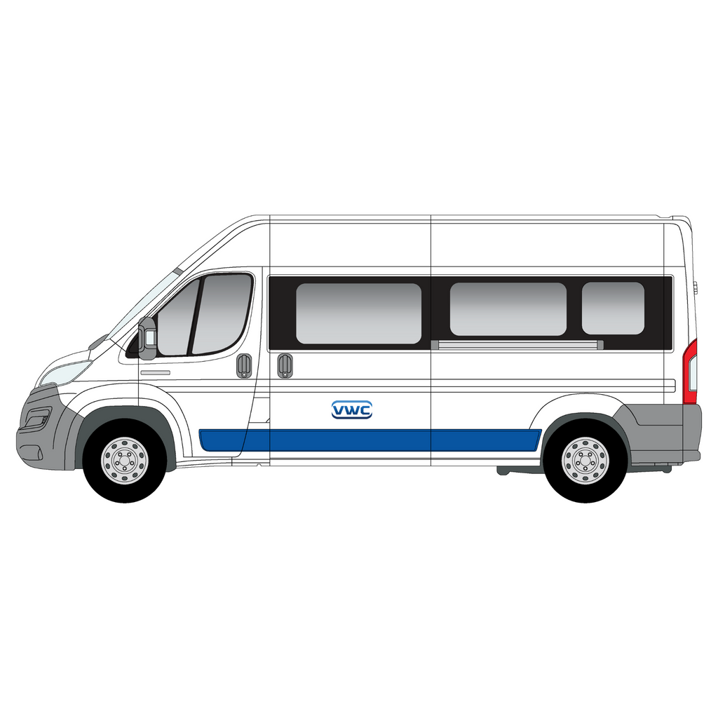 Peugeot Boxer 2007-Current Left Passenger Side Window LWB