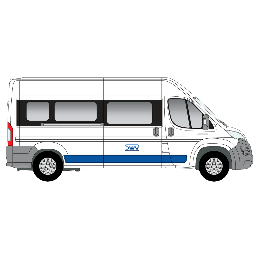 Peugeot Boxer 2007-Current Right Driver Side Window LWB
