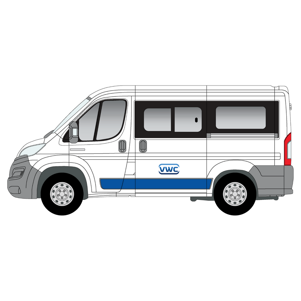 Peugeot Boxer 2007-Current Left Passenger Side Window SWB