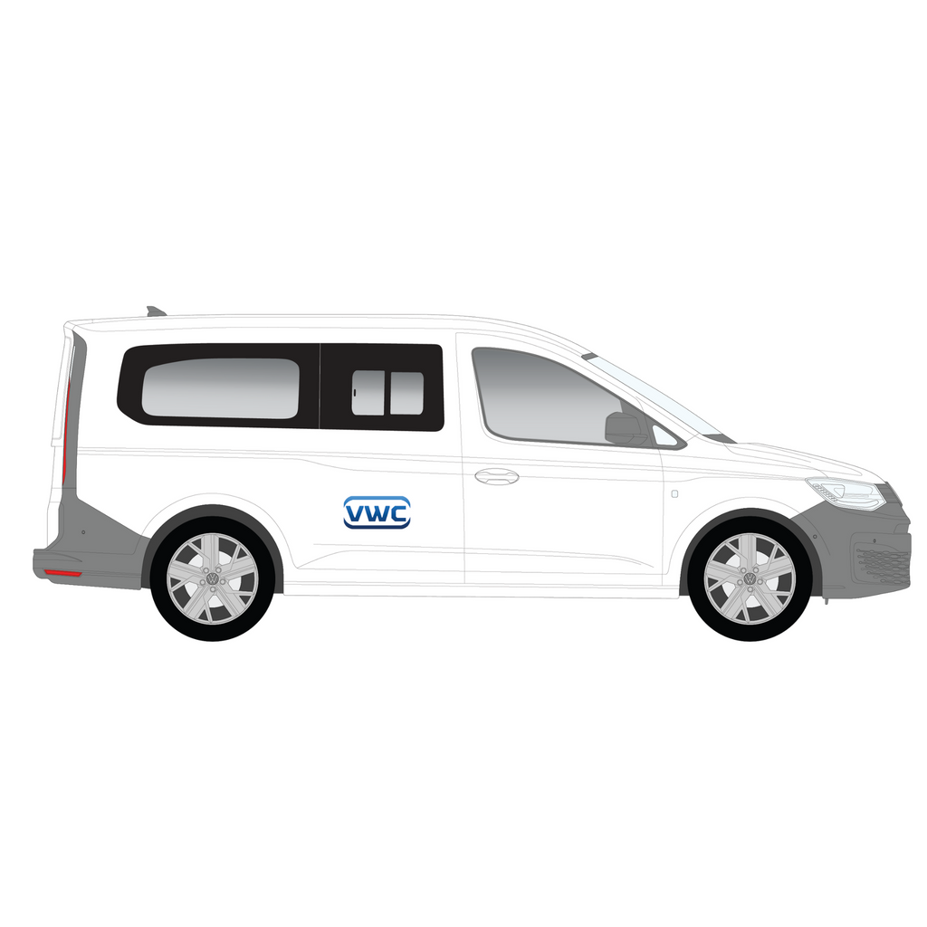 Volkswagen Caddy 2023-Current Right Driver Side Window SWB