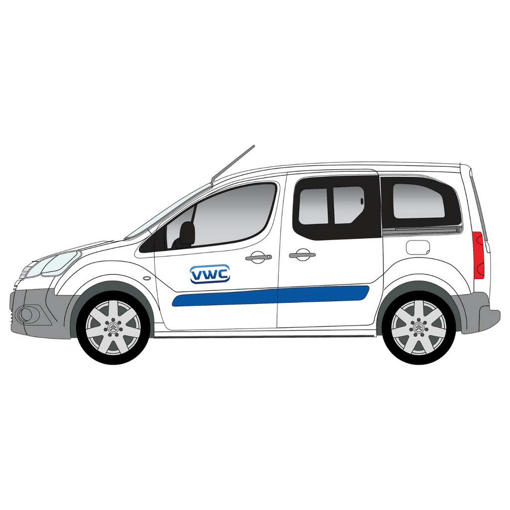Citroen Berlingo 2018-Current Left Passenger Side Window XLWB