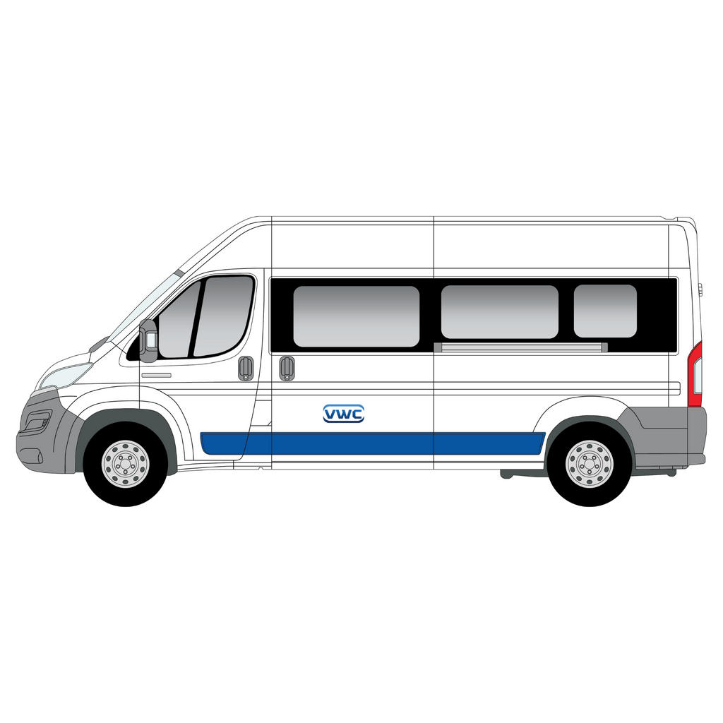 Citroen Relay 2007-2023 Left Passenger Side Window XLWB