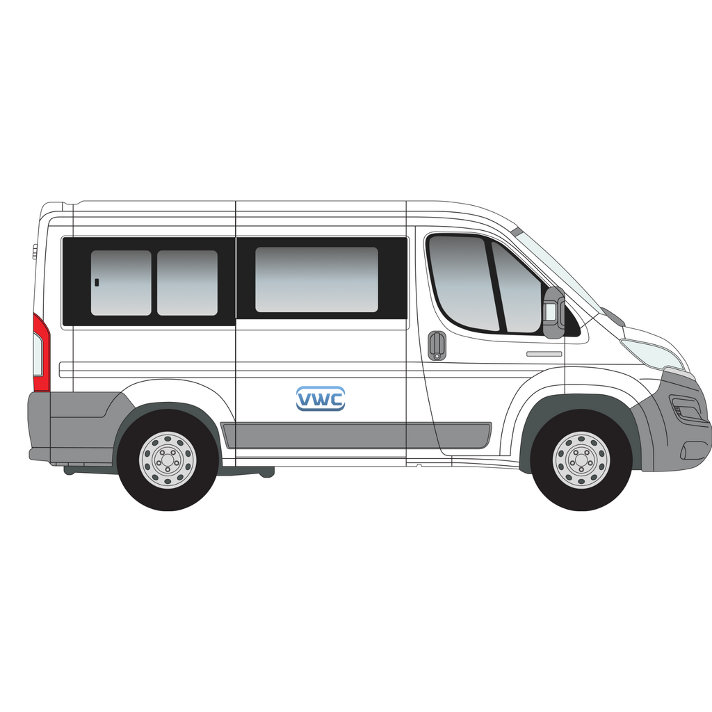Citroen Relay 2007-2023 Right Driver Side Window SWB