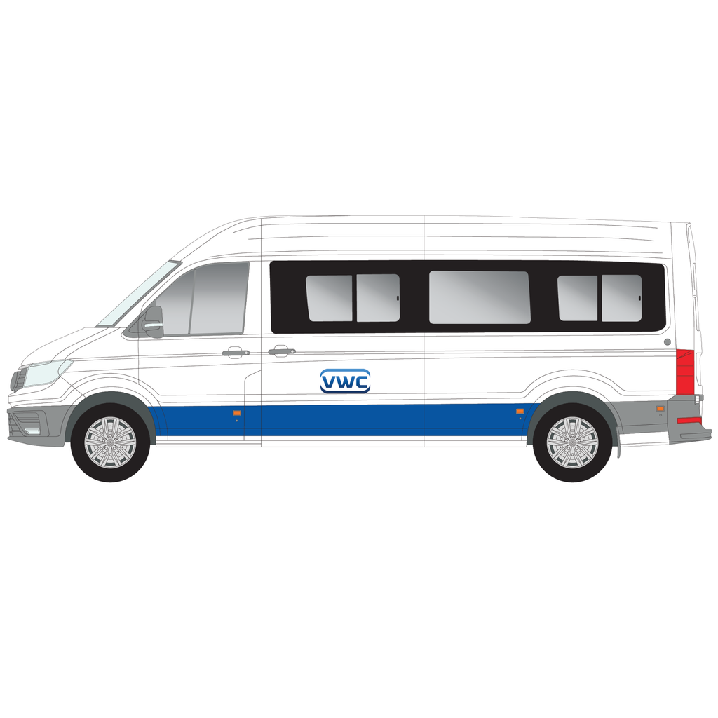 Volkswagen Crafter 2006-Current Left Passenger Side Window XLWB