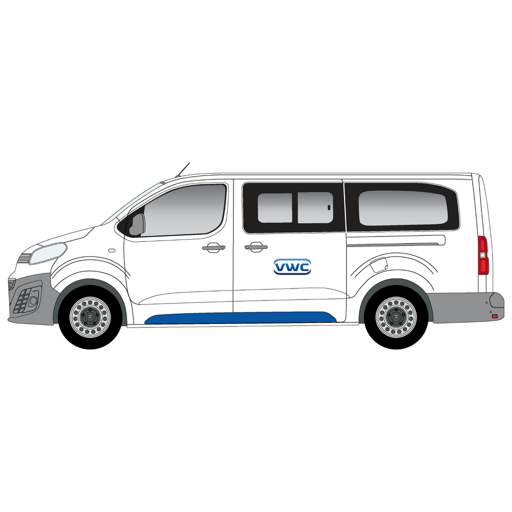 Citroen Dispatch 2007-2016 Left Passenger Side Window XLWB