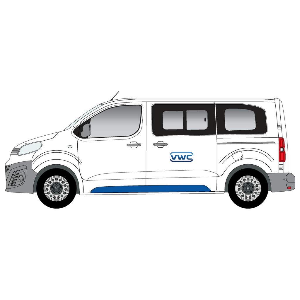 Citroen Dispatch 2007-2016 Left Passenger Side Window MWB