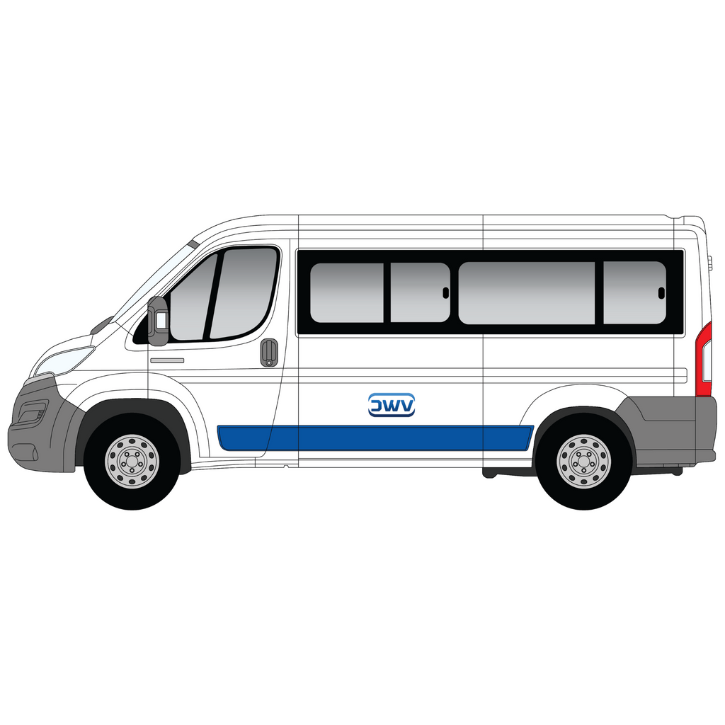 Fiat Ducato 2007-2023 Left Passenger Side Window MWB