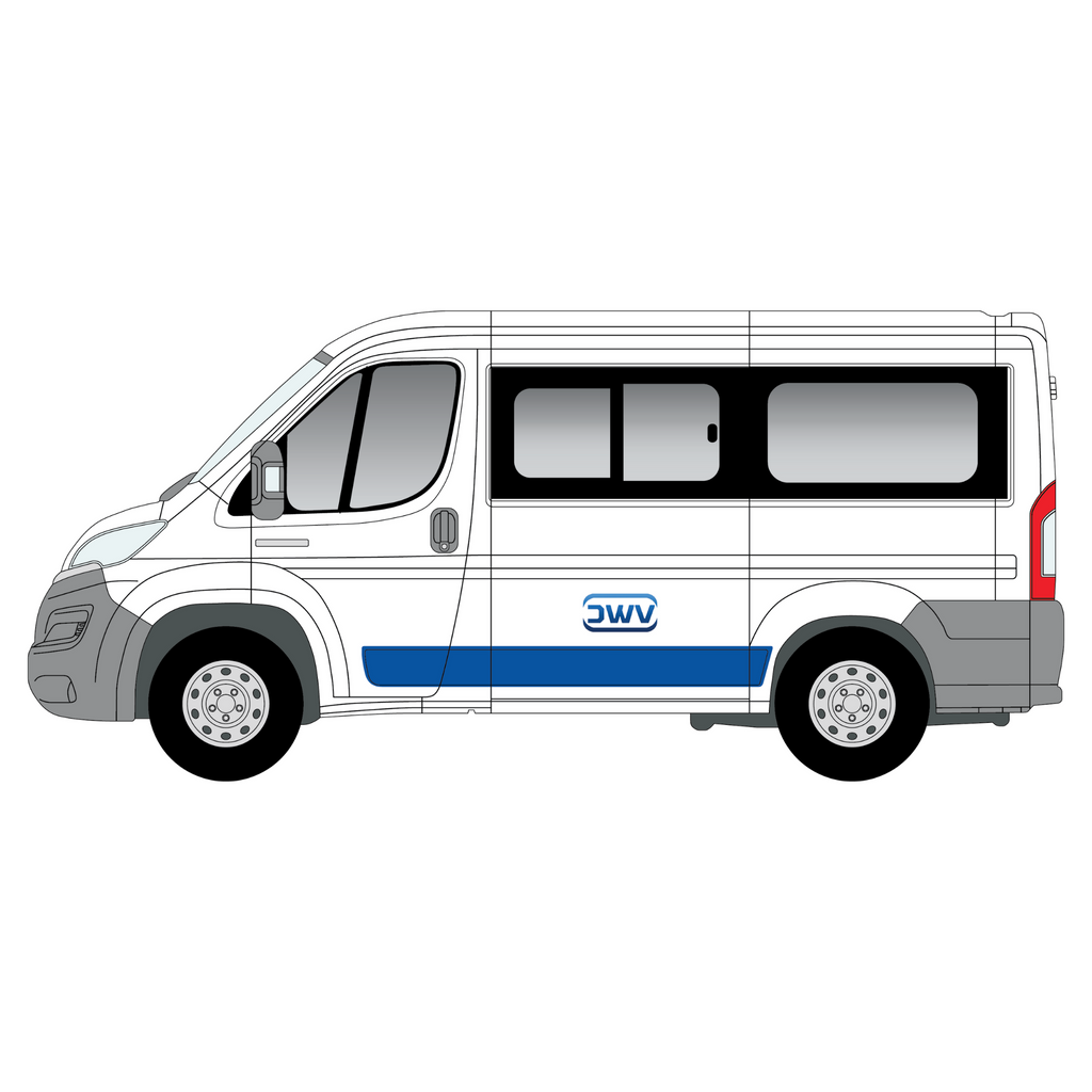 Fiat Ducato 2007-2023 Left Passenger Side Window SWB
