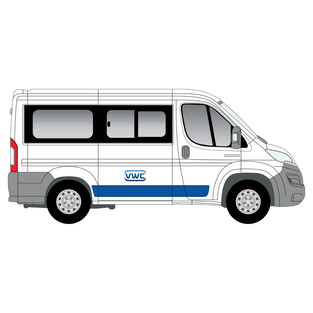 Fiat Ducato 2007-2023 Right Driver Side Window SWB