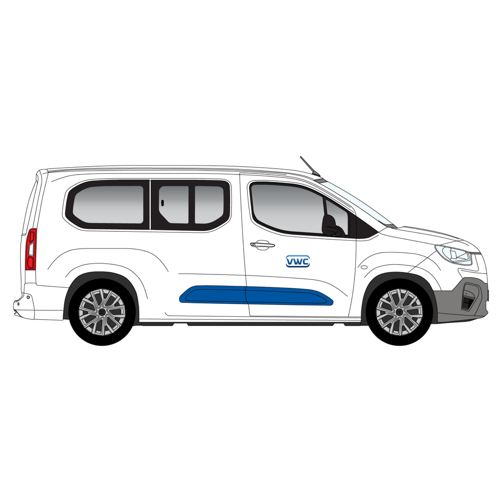 Fiat Doblo 2011-2022 Right Driver Side Window XLWB