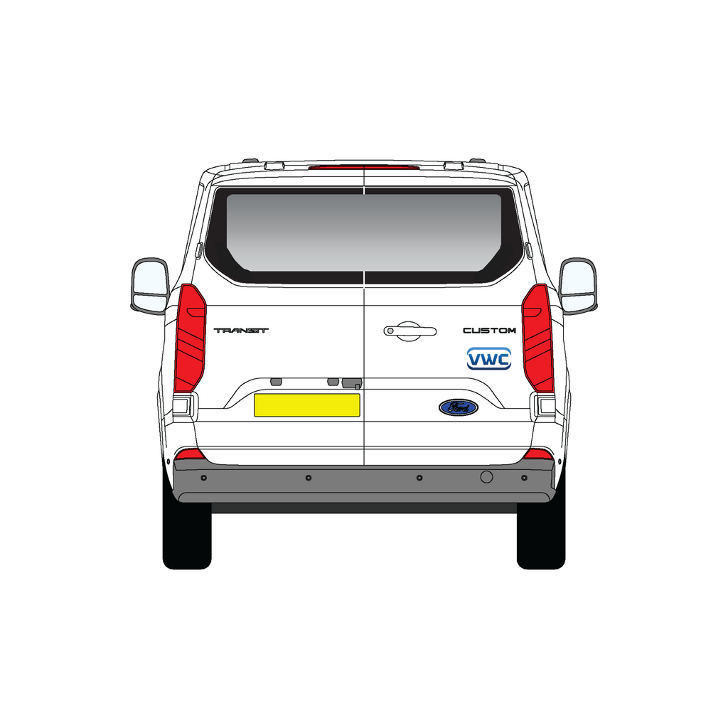 Ford Transit Custom 2024-Current Tailgate
