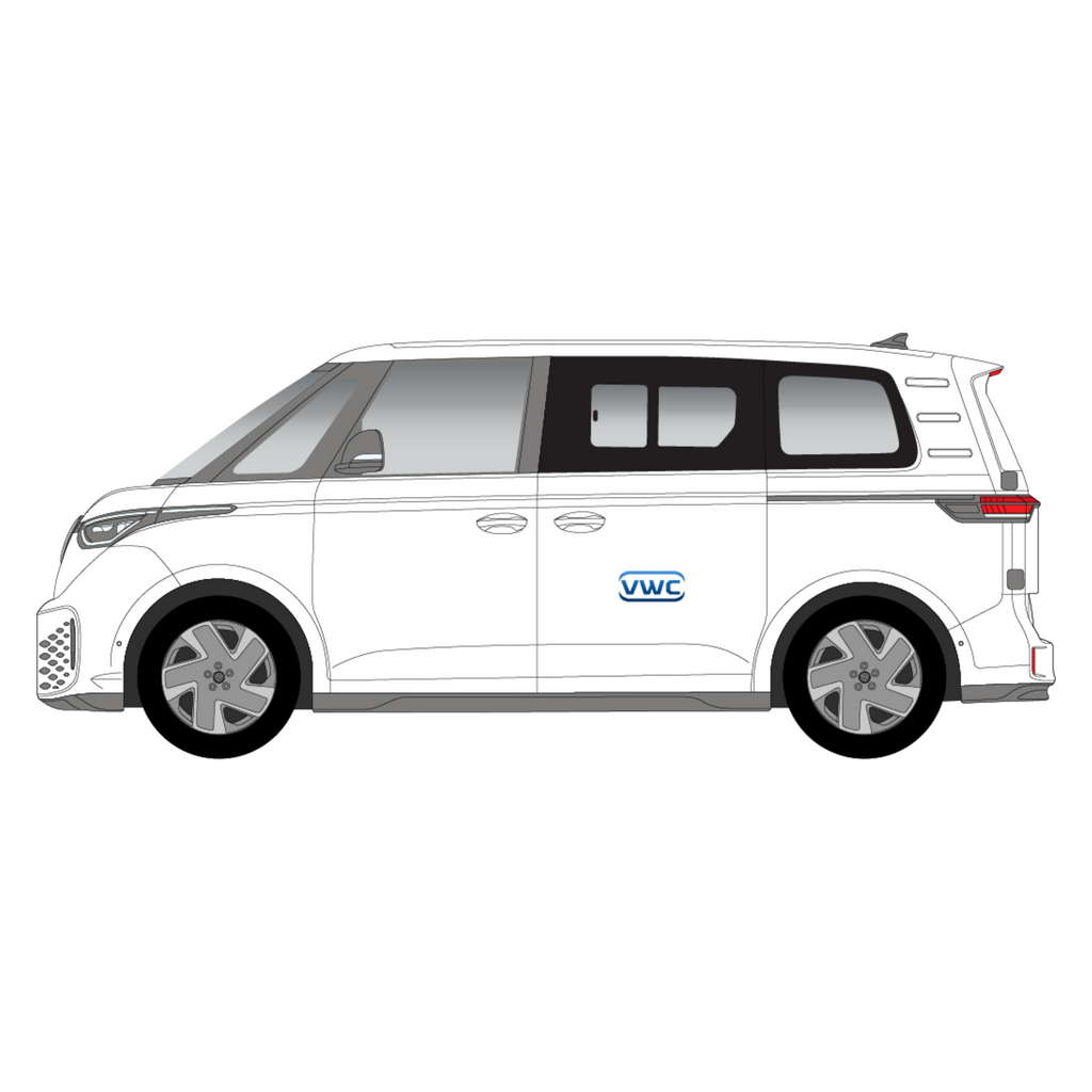 Volkswagen Id.Buzz 2022-Current Left Passenger Side Window XLWB