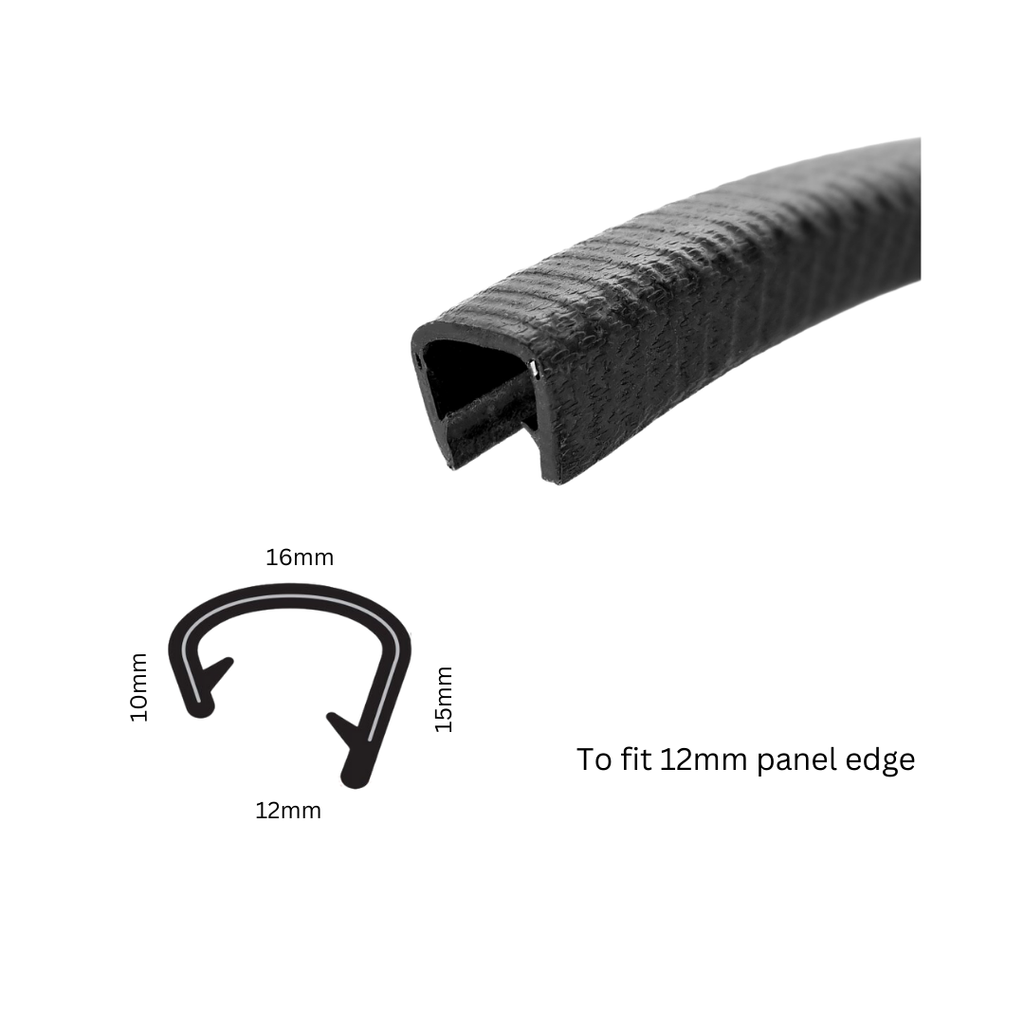 Edge Trim Extra Large J Section