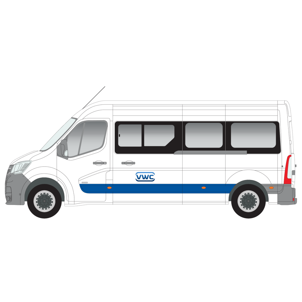 Renault Master 1997-2010 Left Passenger Side Window LWB