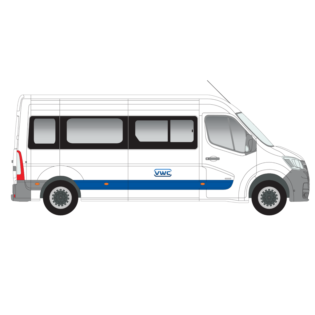 Renault Master 1997-2010 Right Driver Side Window MWB