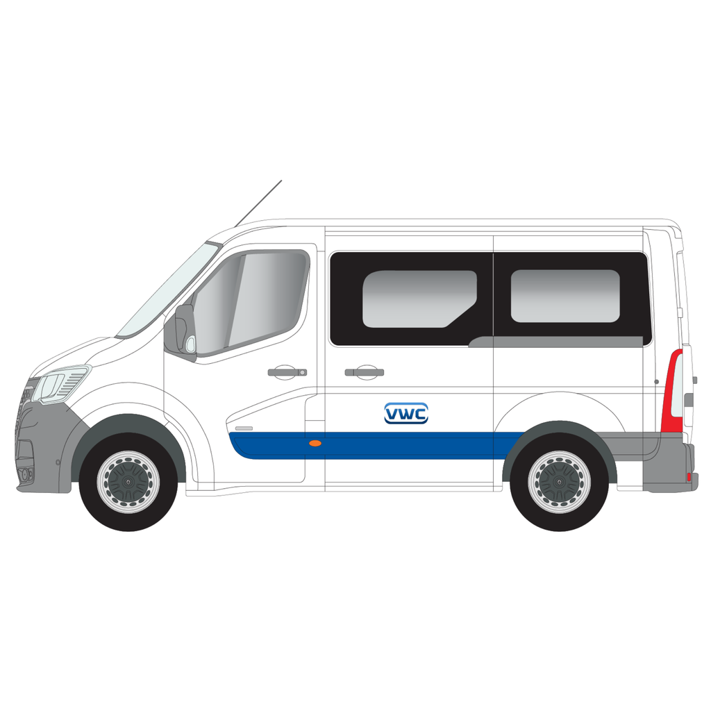 Renault Master 1997-2010 Left Passenger Side Window SWB