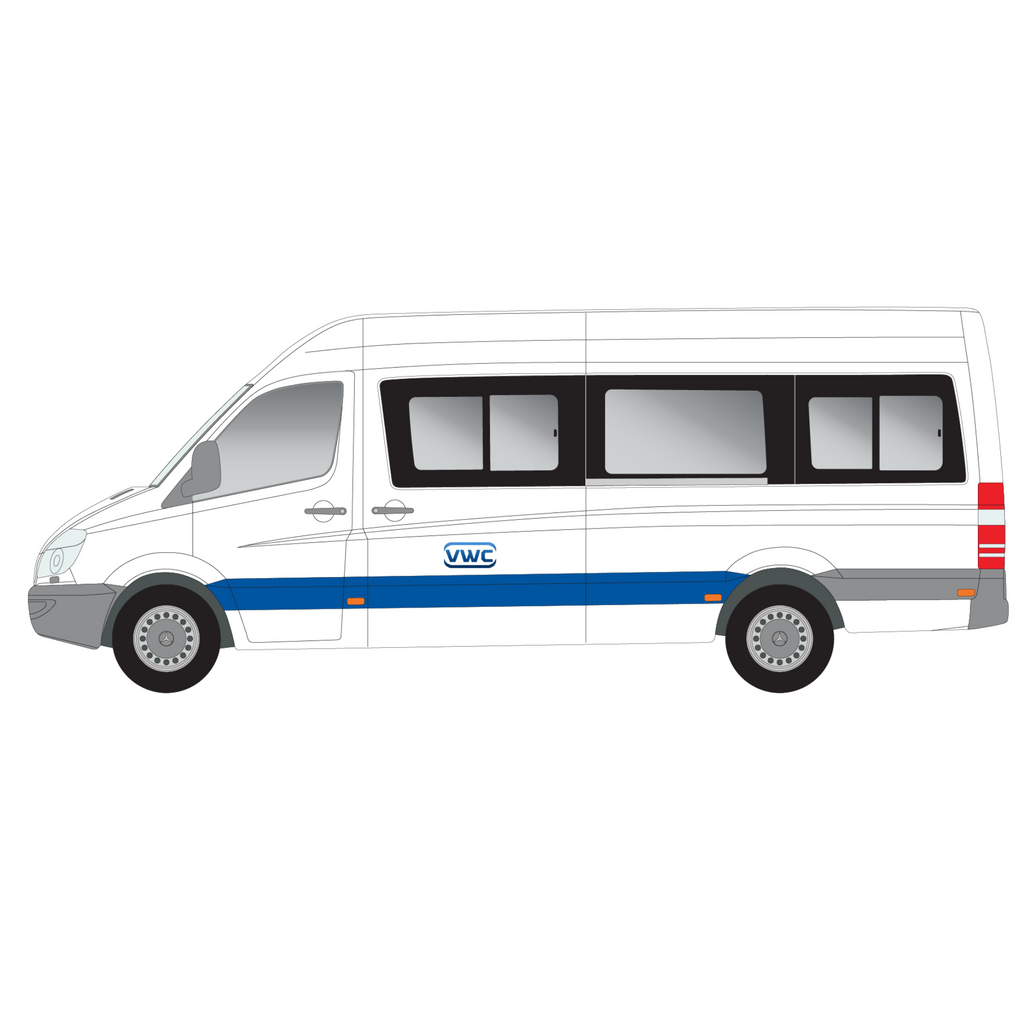 Mercedes Sprinter 1995-2006 Left Passenger Side Window LWB