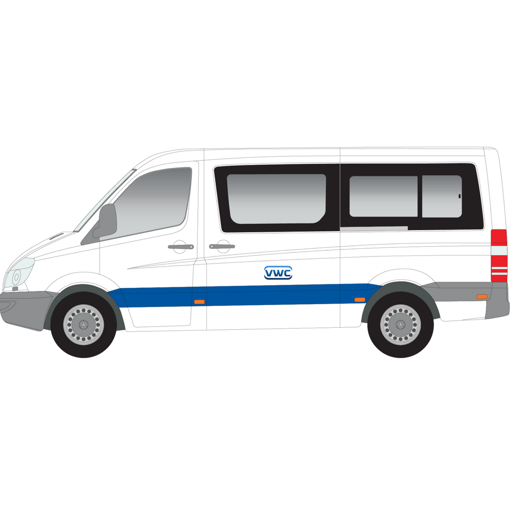 Mercedes Sprinter 2006-Current Left Passenger Side Window MWB