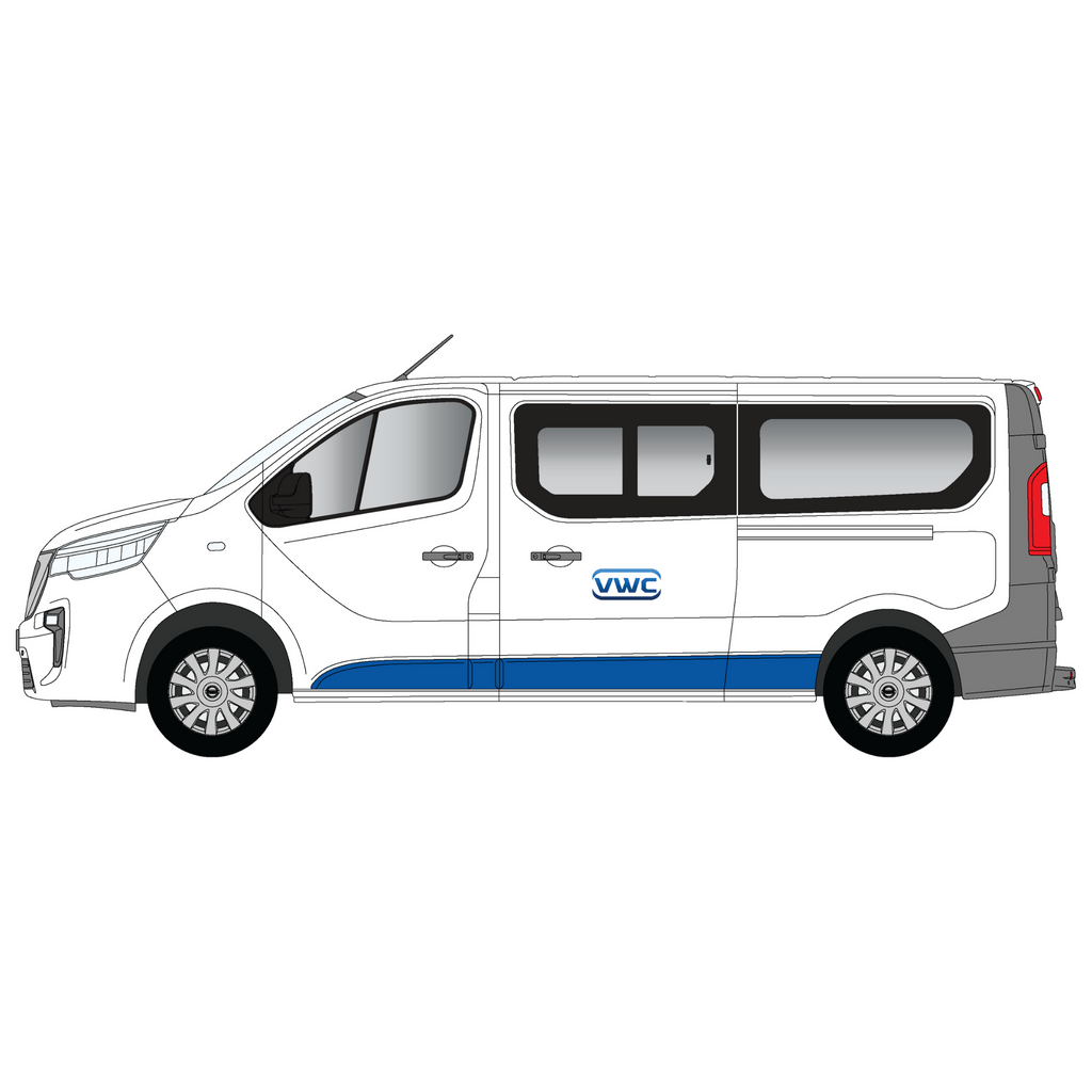 Nissan Nv300 2014-Current Left Passenger Side Window LWB
