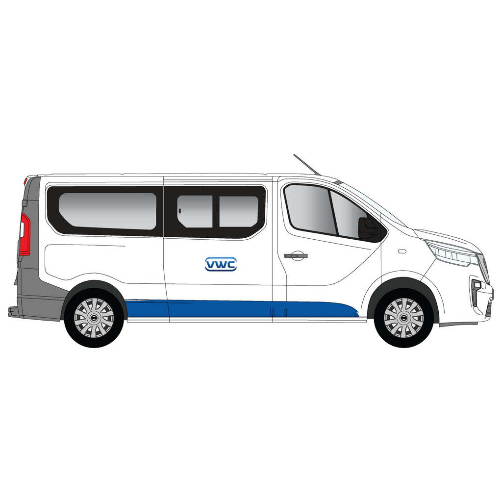 Nissan Nv300 2014-Current Right Driver Side Window LWB