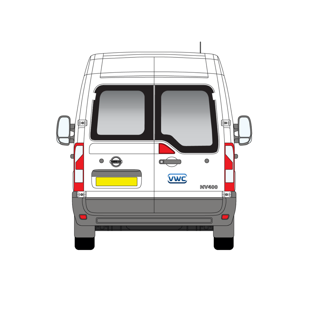 Nissan Nv400 2010-2024 Barn Doors