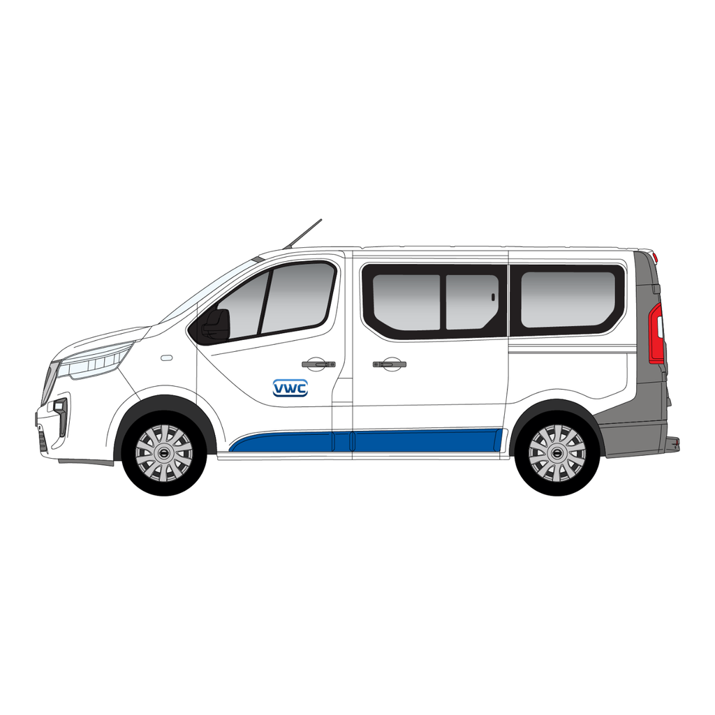 Nissan Primastar 2001-2014 Left Passenger Side Window MWB