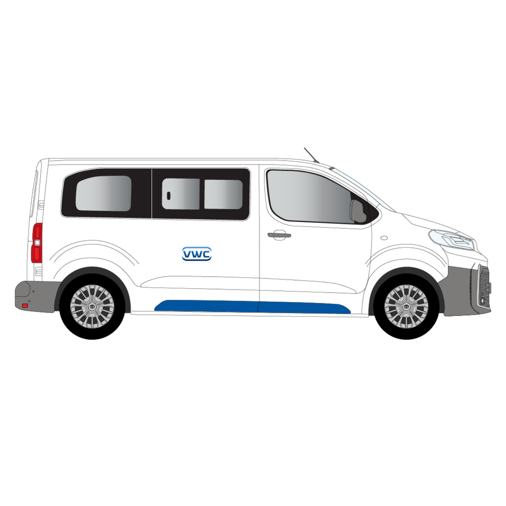 Toyota Pro-Ace 2017-Current Right Driver Side Window MWB