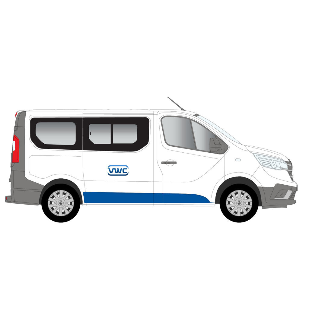 Renault Trafic 2001-2014 Right Driver Side Window SWB