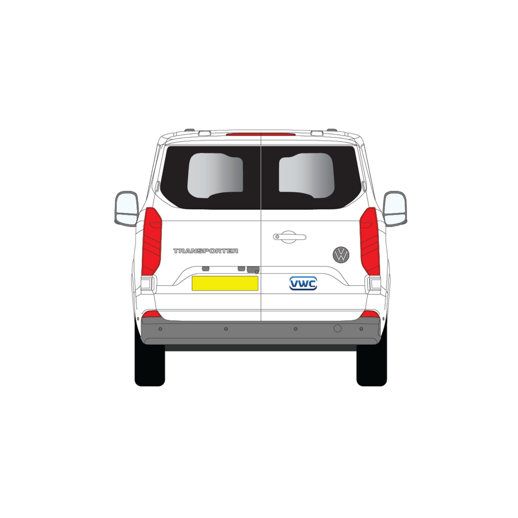 Volkswagen Transporter T7 2024-Current Barn Doors