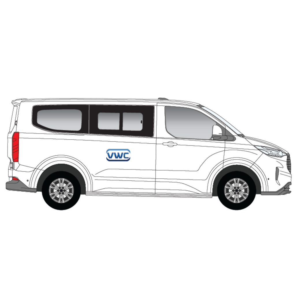 Volkswagen Transporter T6 2016-2024 Right Driver Side Window MWB