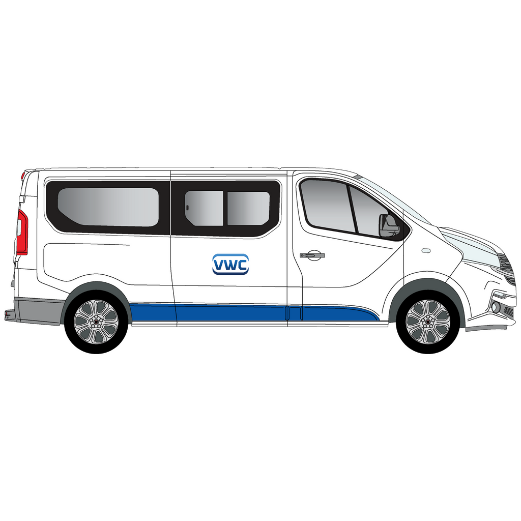 Fiat Talento 2014-Current Right Driver Side Window XLWB
