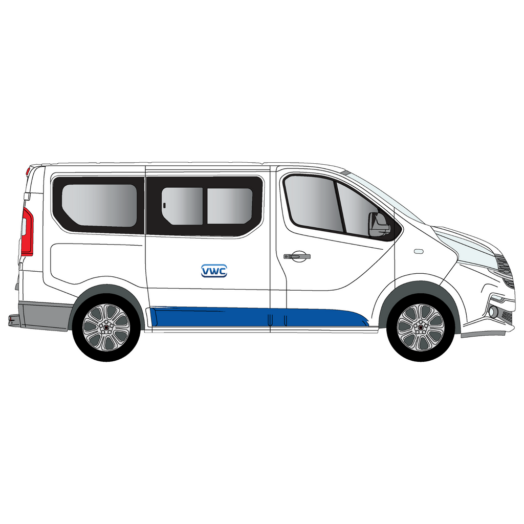 Fiat Talento 2014-Current Right Driver Side Window MWB