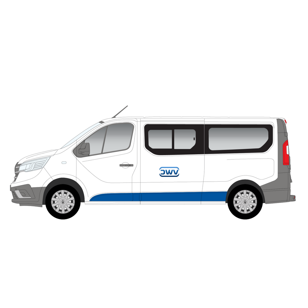 Renault Trafic 2001-2014 Left Passenger Side Window LWB