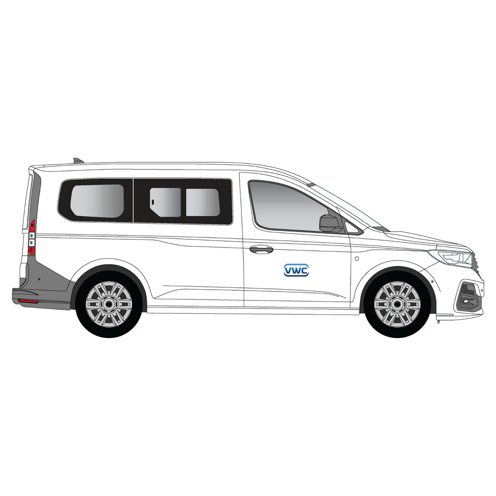 Ford Transit Connect 2002-2013 Right Driver Side Window LWB