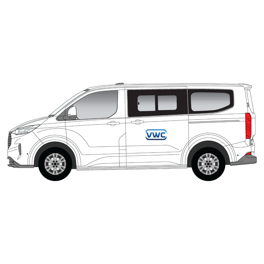 Ford Transit Custom 2013-2023 Left Passenger Side Window SWB