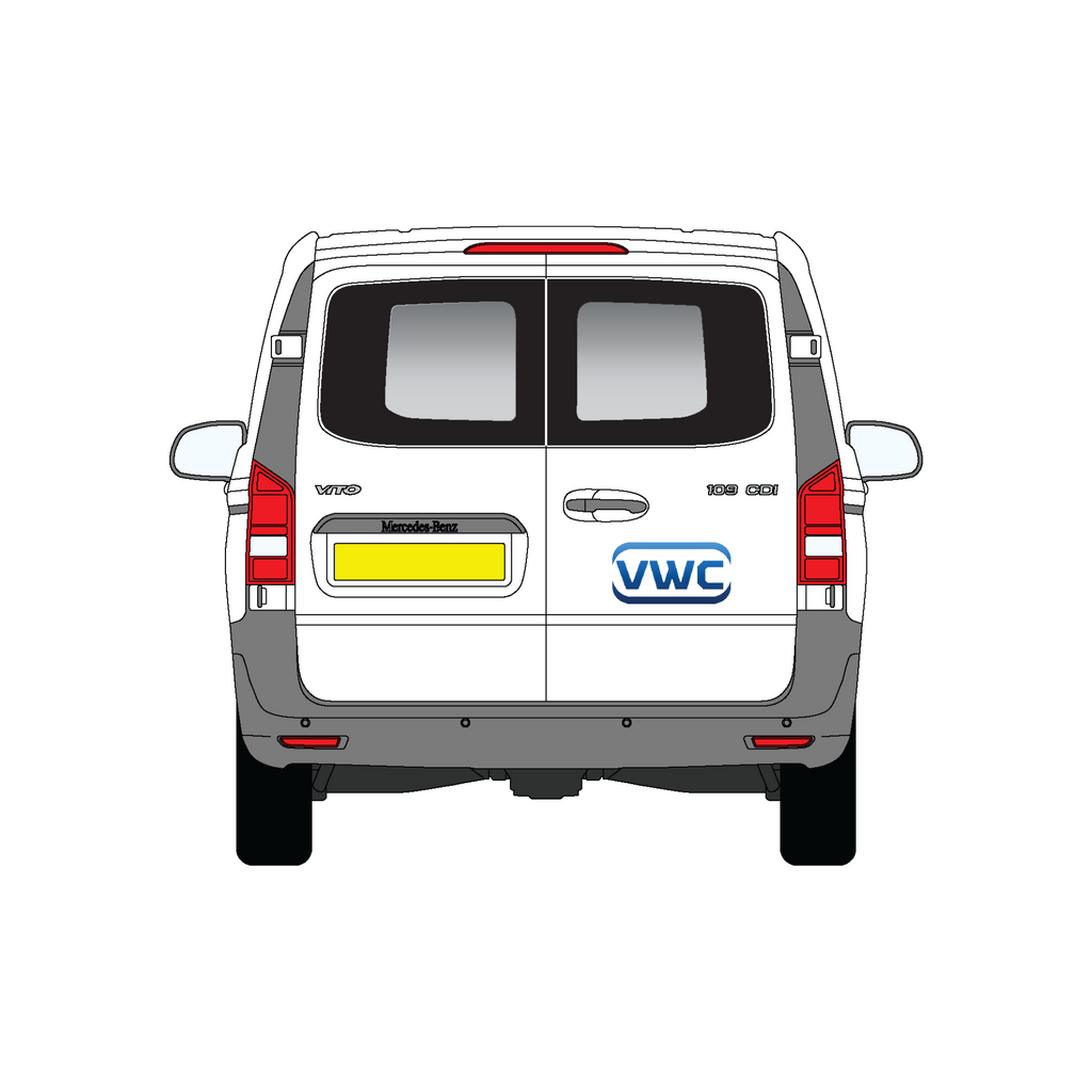 Mercedes Vito 1996-2003 Barn Doors