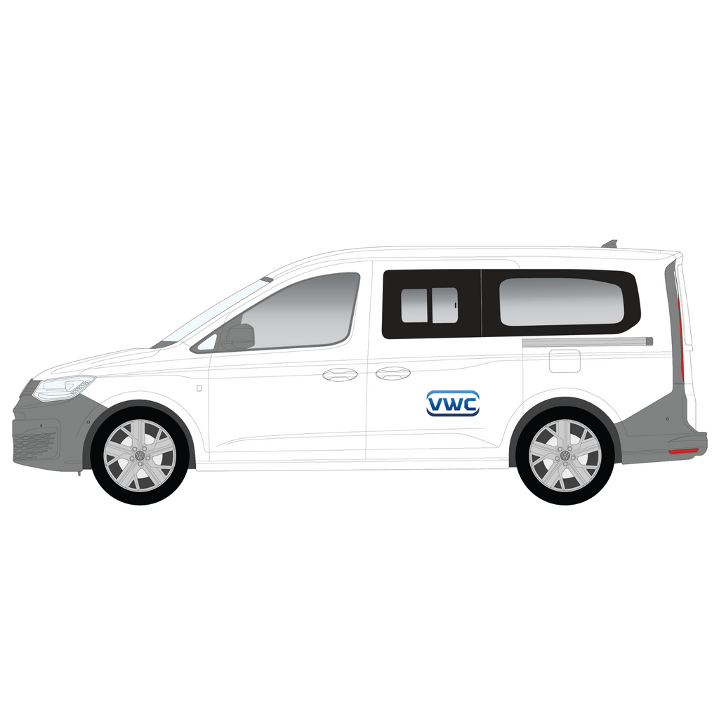 Volkswagen Caddy Maxi 2003-2021 Left Passenger SideWindow MWB