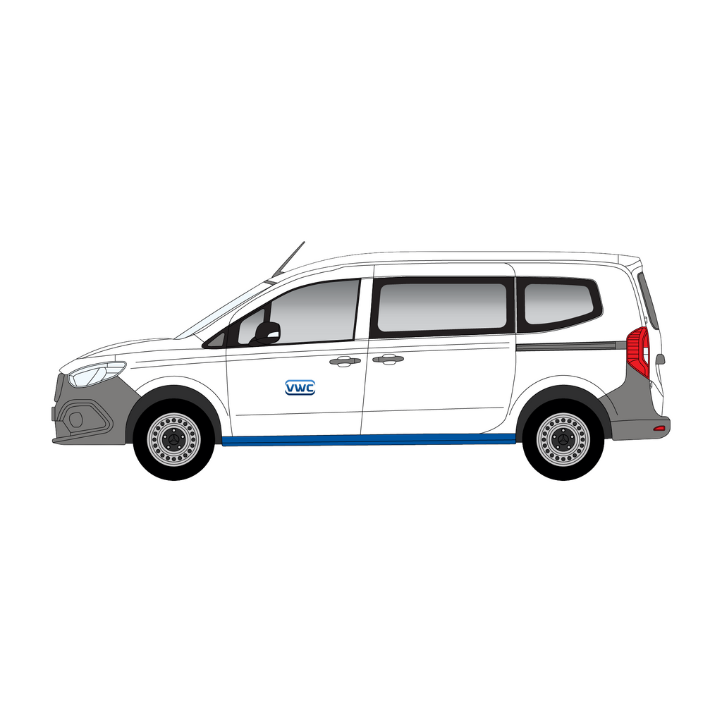 Mercedes Citan 2012-2021 Left Passenger Side Window LWB