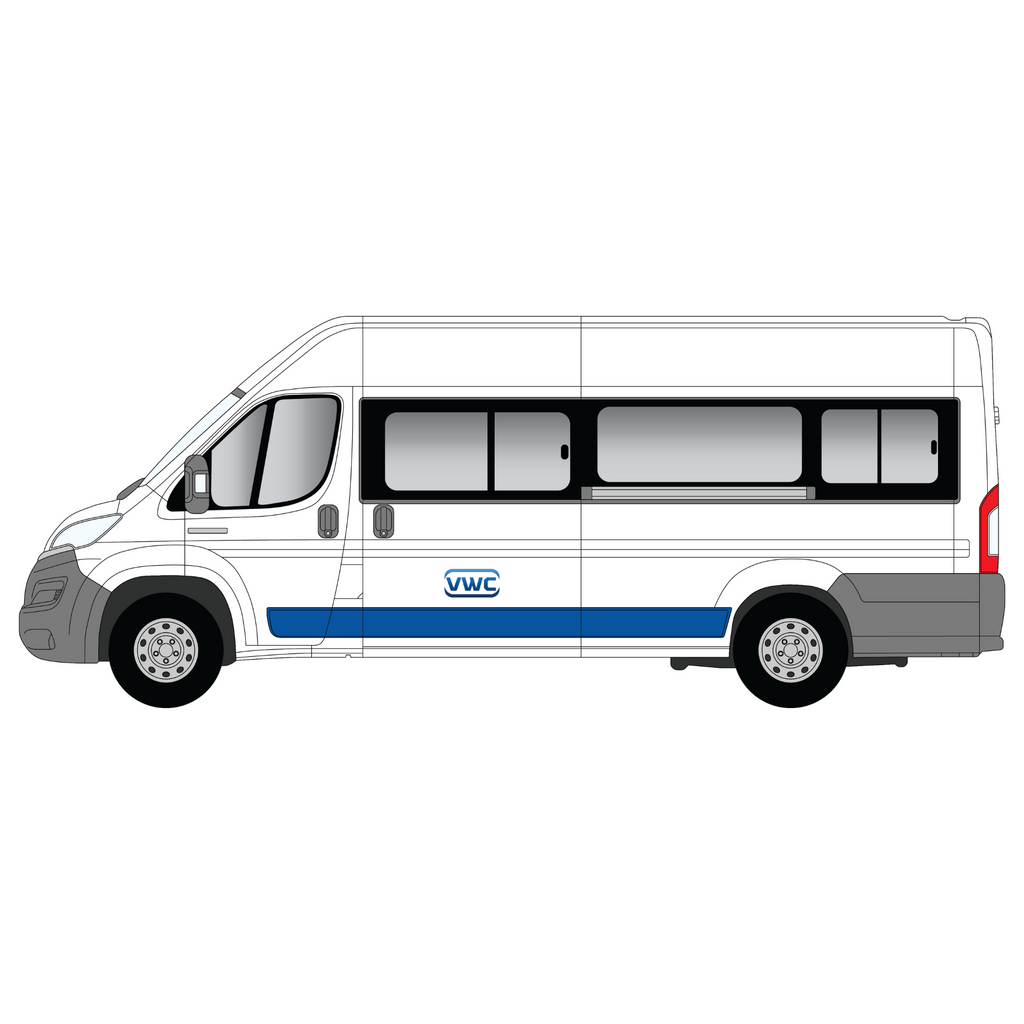 Fiat Ducato 2007-2023 Left Passenger Side Window LWB
