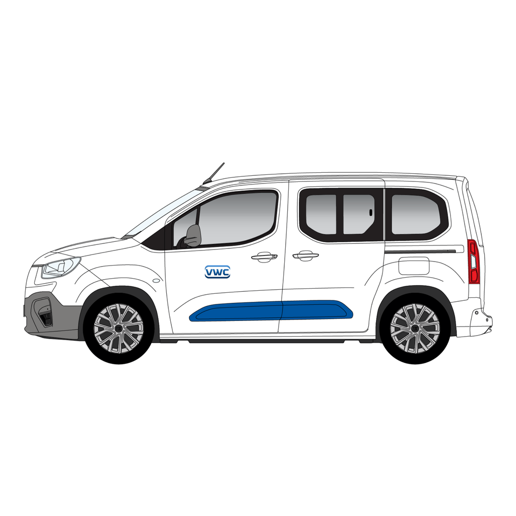 Fiat Doblo 2011-2022 Left Passenger Side Window SWB