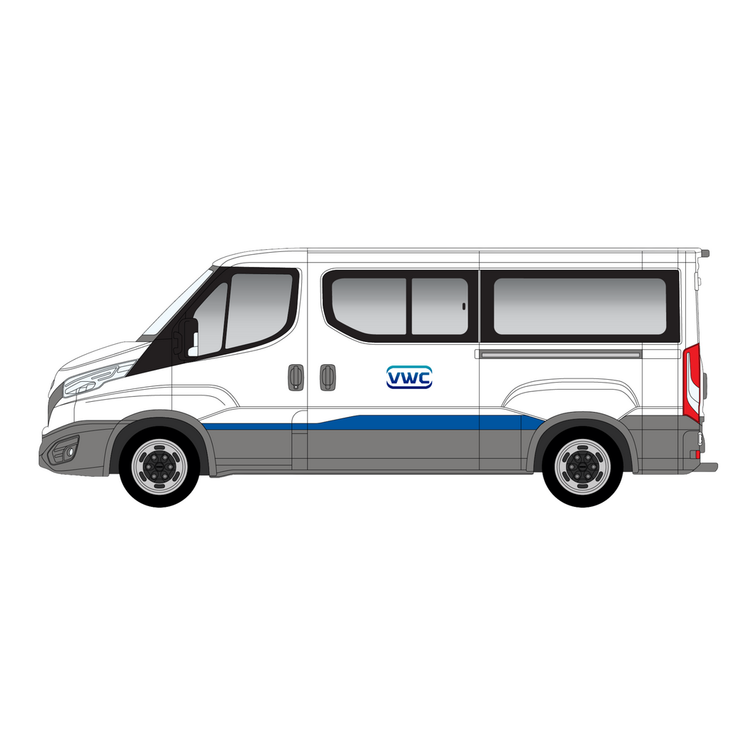 Iveco Daily 2014-Current Left Passenger Side Window MWB