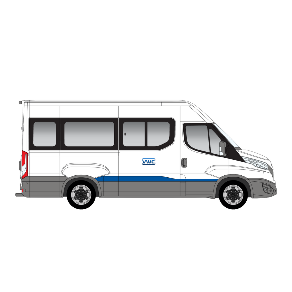 Iveco Daily 2014-Current Right Driver Side Window XLWB