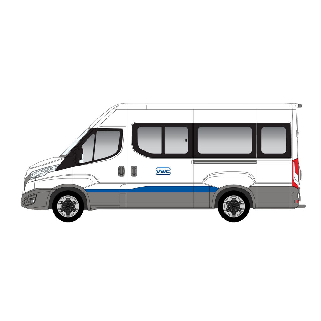 Iveco Daily 2014-Current Left Passenger Side Window XLWB