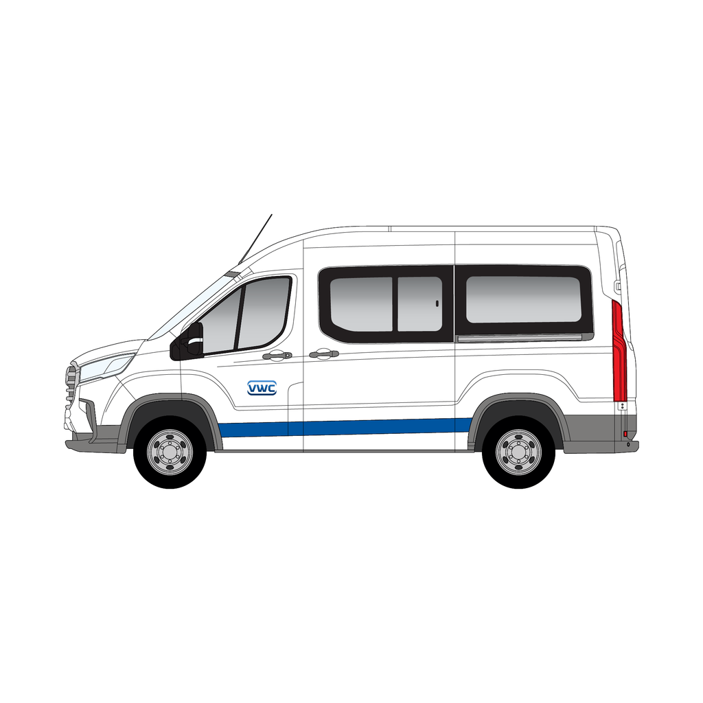 Maxus Deliver 9 2020-Current Left Passenger Side Window MWB